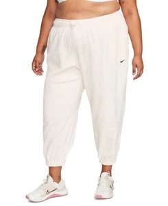 Nike Plus Size Therma-Fit Loose Fleece Jogger Sweatpants Ivory 2X - Picture 1 of 4