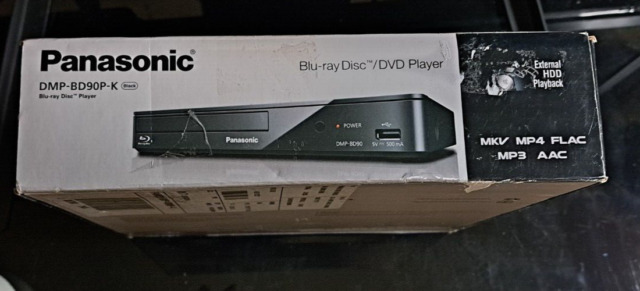 Panasonic 4K Blu-ray Player with Ultra HD Premium Video Playback