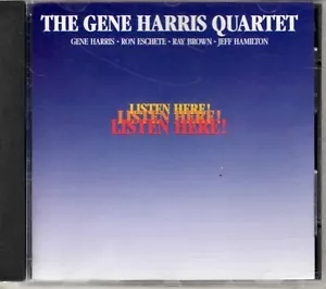 ⭐ THE GENE HARRIS QUARTET - LISTEN HERE! - CD - NEAR MINT! - Picture 1 of 2