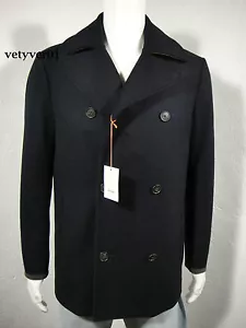 JACK SPADE Peacoat/Military Wool Clearmont Removable Down Vest, Navy Blue size M - Picture 1 of 12