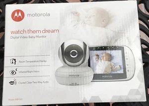 Motorola Digital Video Baby Monitor MBP36S With Additional Camera MBP36SBU - Picture 1 of 6