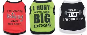 Drooling Dog Dog T-shirt Clothes Lightweight Size Small - Picture 1 of 5