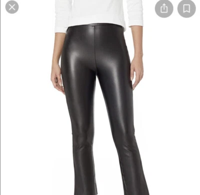 Womens New BB Dakota Steve Madden On The Wide Side Pant Leather - Image 1 of 4