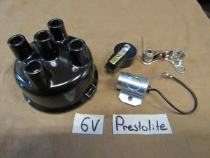 Jeep Willys MB CJ2A CJ3B CJ5 Prestolite style Cap rotor points Kit 6 volt - Bild 1 von 5