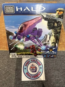 Mega Bloks 96859 HALO Collectors Series Covenant Banshee (97 Pieces) NEW-SEALED - Picture 1 of 3