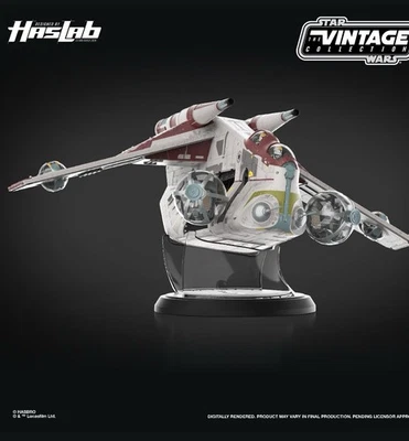 PRÉ-VENDA Hasbro Haslab Star Wars The Vintage Collection LAAT/I Republic Gunship - Imagem 1 de 2