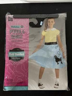 Falda Caniche Suit Yourself Fabulous Años 50 Niño Talla Estándar Hasta Talla 10 Foto 1 de 3