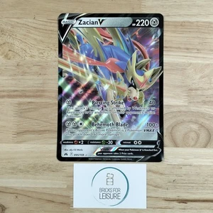 Zacian V 095/159 Pokemon Card Jumbo Crown Zenith - Oversized Card - Near Mint - Picture 1 of 3