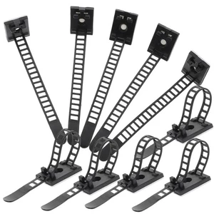 60 Pcs Supporto Per Imbracatura Con Fibbia in Filo Cravatta Cerniera - Photo 1/12
