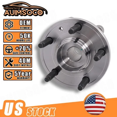 Rear Wheel Hub Bearing Assembly For Lincoln MKX 2011 2012 2013 2014 2015 3.7L V6 - Image 1 of 4