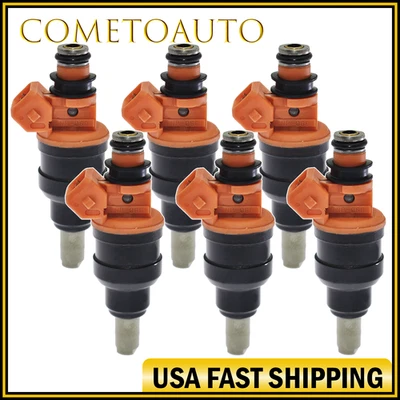 Inyectores de combustible INP-060 6 PIEZAS para Chrysler Sebring Dodge Stratus 1995-2000 2,5 L Foto 1 de 4