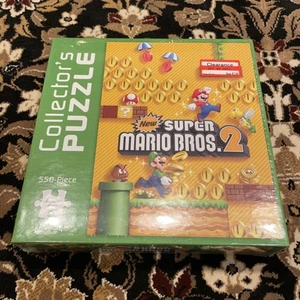 NUEVO Puzzle de Coleccionista New Super Mario Bros 2 550 Piezas USAopoly - Imagen 1 de 2