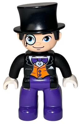 LEGO DUPLO Batman the Penguin Figure Batwing Adventures Minifigure DC Villain - Image 1 of 3