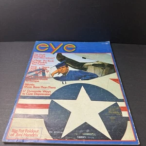 Vintage Eye Magazine June 1968 with Jimi Hendrix Foldout - Picture 1 of 16