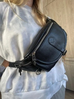 Chrome Hearts Standard Size Black Snat Bag (Light Patina / Gently Used) - Image 1 of 4