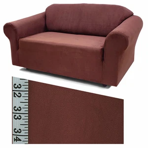 Stretch Wildleder Merlot Möbel Schonbezug Sofa 733 - Bild 1 von 1