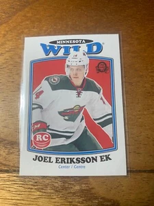 2016-17 O Pee Chee Update Retro Rookie Card Joel Eriksson Ek Minnesota Wild - Picture 1 of 4