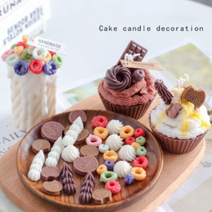 Diy Cream Glaze Cake Candle Mold Donut Circle Decoration Silicone Mold CakeY _in - Picture 1 of 17