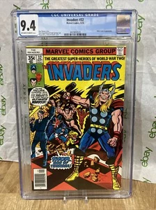 INVADERS #32 MT 9.4 CGC Newsstand HITLER COVER AND APP. THOMAS STORY KIRBY wp - Picture 1 of 5