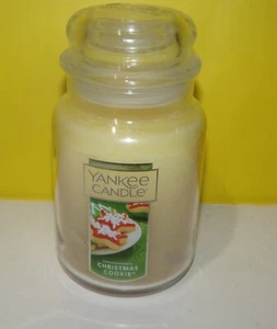 Yankee Candle Christmas Cookie Scented Classic 22oz Large Jar Single Wick Candle - Picture 1 of 3