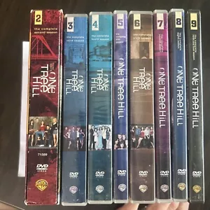 One Tree Hill Series 2-9 DVD Sets 2 3 4 5 6 7 8 9 W/Inserts VG Free Ship - Picture 1 of 24