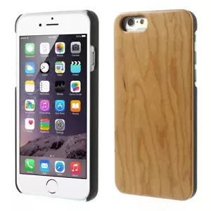 Hard Case Protective Wooden Echt Holz Cover Hülle Ahorn für Apple iPhone 6 6S - Bild 1 von 6