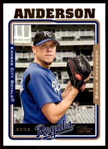 2005 Topps Brian Anderson  Baseball Cards #382