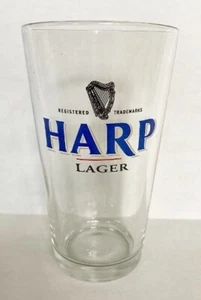 Harfenlager (Irland) Pint Glas/blaue Buchstaben - Bild 1 von 2