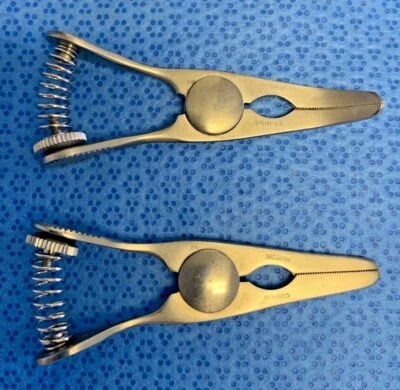 Abrazaderas Bulldog Clásicas Codman Glover 37-1050/4 Curvas y Rectas Cardiovasculares Foto 1 de 4