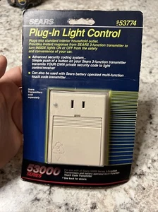Vintage SEARS Plug-In Light Control Switch 53000 Transmitter 953774 - Picture 1 of 2