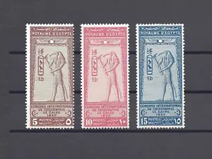 EGIPTO 1925 SG 123/125 COMO NUEVO - Imagen 1 de 2