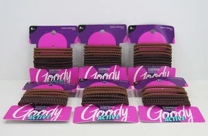 Goody Nonslip Womens Elastics Hair Ties Brown 4mm Ouchless 6 Packs - $4.49/Pack - Picture 1 of 2