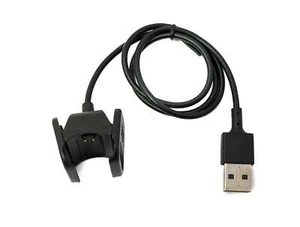 SYSTEM-S USB 2.0 Cable 54 CM Charging for Fitbit Charge 4 Smartwach IN Black - Zdjęcie 1 z 4