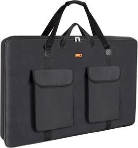 Art Portfolio Case 24 X 36 Artist Portfolio Bag 2K Water Resistant Canvas Case - Picture 1 of 12