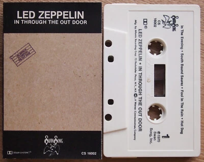 LED ZEPPELIN - IN THROUGH THE OUT DOOR (SWAN SONG CS16002 ) 1979 USA CASSETTE - Image 1 of 3
