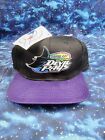 Vintage 90s Genuine Merchandise Tampa Bay Devil Rays MLB Adult Snapback Hat NWT