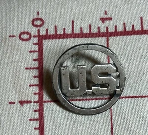 United States Air Force U.S. Enlisted Collar Disc USAF Armed Forces Military Pin - Picture 1 of 2