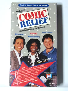 Best Of Comic Relief NEW (VHS, 1986) Karl Lorimar Robin Williams LIVE + FREE - Picture 1 of 4
