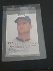 1995 Stouffers Legends of Baseball Pop-Ups Don Drysdale #3 HOF- New!!!