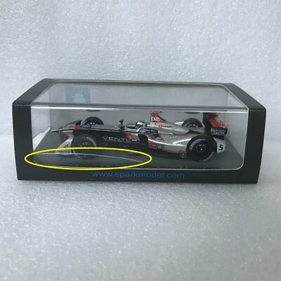 VENTURI - FORMULA-E TEAM N 5 PARIS EPRIX FORMULA-E SEASON 4 2 #SPARK 1/43 #S5924 - Image 1 of 3