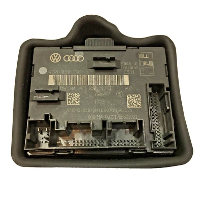 AUDI A6 S6 2013-2018 MÓDULO DE CONTROL DE PUERTA DELANTERA IZQUIERDA LADO DEL CONDUCTOR Y CUBIERTA OEM Foto 1 de 4