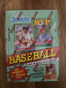 1991 Donruss Baseball Series 2 Factory Sealed 36 Count Box - Picture 1 of 2