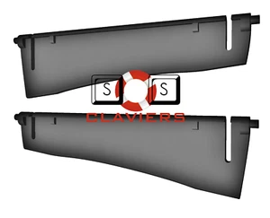 Logitech Cordless Desktop Pro Keyboard Spare Tilt Leg Stall Foot Feet Set - Bild 1 von 3