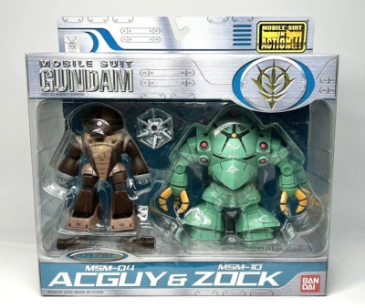 MSIA Mobile Suit Gundam " MSM-04 ACGUY & MSM-10 ZOCK " Action Figure BANDAI - Image 1 of 4