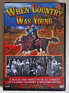 WHEN COUNTRY WAS YOUNG / COMPILATION VINTAGE B&W USA TV COUNTRY & WESTERN SHOWS - Bild 1 von 2