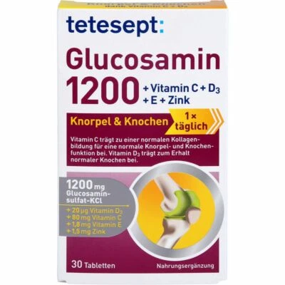 MERZ CONSUMER CARE GMBH TETESEPT Glucosamin 1200 Filmtabletten 30 St PZN16785339