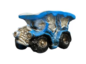 NOS Vintage 70s Crashed Car Ceramic Planter - Frisco Japan Golden Gate Corp. GGC - Bild 1 von 7