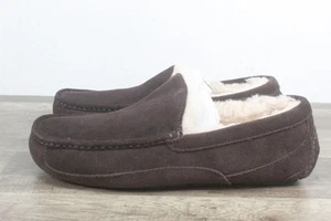 UGG Men's Ascot Brown Slippers Sz 12 M (RT-531) - Picture 1 of 7
