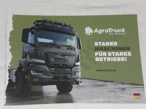 AgroTruck and Trailers MAN Lkw Prospekt ( 25743 ) - Bild 1 von 1