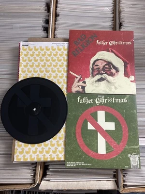 BAD RELIGION FATHER CHRISTMAS 7" VINYL ETCHED the kinks vandals epitaph /2000 - Image 1 of 4